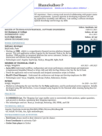 Resume Professional Template Software Engineer