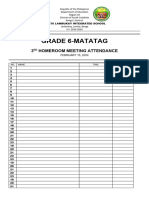 Attendance For F & C