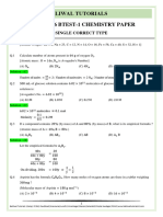 COMP 2026 BTEST-1 Chemistry Paper