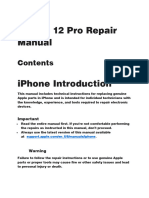 Iphone 12 Pro Repair Manual