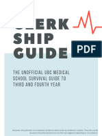 The Clerkship Guide 2020 Final Version PDF