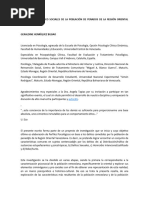 Características Psico Sociales de La Población de Penados de La Región Oriental Venezolana