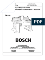 Bosch RA1180 Router Table