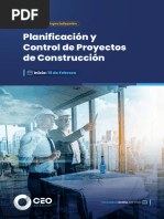 Planificacion y Control de Proyectos de Construccion 2024