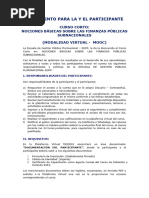 Nociones Básicas Sobre Las Finanzas Públicas Subnacionales.