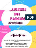 Parchís de Letras y Sílabas