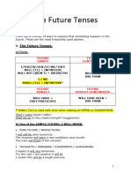 Future Tenses Theory