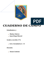 Cuaderno de Campo