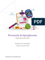 Prevencion de Hiperglucemia