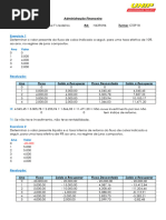 Trabalho de Administração Financeira