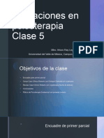 2.3 Aplicaciones en Psicoterapia Clase 5