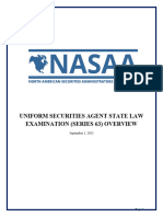 NASAA Series 63 Exam Study Guide