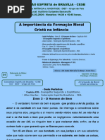 A Formação Da Moral Cristã Na Infância - CESB - DIJ - DIEF - G. de PAIS - 16.03.2024 - Gil Braga