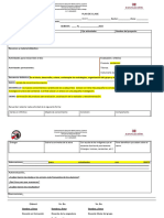 Propuesta de Formato de Planeación