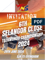 6th Selangor Close TKD Championship