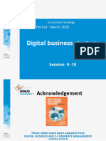 Session 9-10 Digital Business Strategy