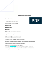 Primer Parcial de Psicologia Franco Messina