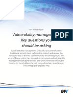 Vulnerability Management