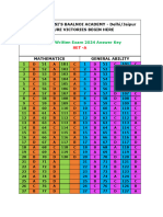 Answer Key NDA 1 2024