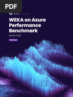 Weka On Azure Performance Benchmark