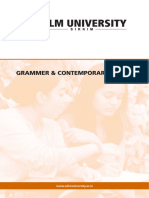 Grammer & Contemporary English Usages