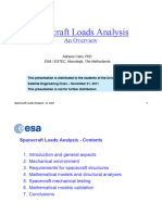 Spacecraft Loads Analysis A Calvi Spacec