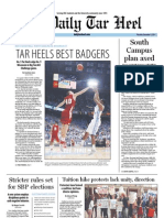 The Daily Tar Heel For December 1, 2011