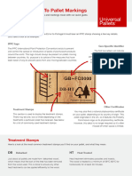 Pallet Markings Guide 2020 Universal Pallets