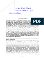 1996 USPSTF High Blood Cholesterol and Other Lipid Abnormalities Screening