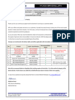 Circular Revision of Recommended Engine Oil Range 21sep21