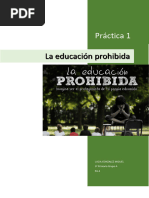 Práctica 1 - La Educación Prohibida