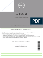 2021 Nissan Rogue Owner Manual