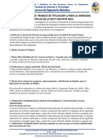 Oferta de Temas de Trabajo de Titulacion Gestion 2022