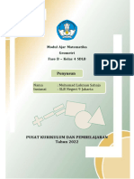 Modul Ajar Matematika - Bangun Datar (Segiempat, Segitiga Dan Lingkaran) - Fase B