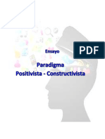 Paradigma Positivista Constructivista