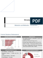 Strategic HRM: Mahindra and Mahindra - Automobiles