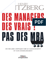 Des Managers Des Vrais ! Pas Des MBA - PDF'