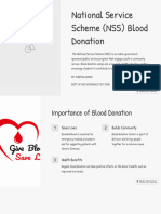 National Service Scheme NSS Blood Donation