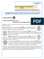 Actividad Clasificacion de Silabas