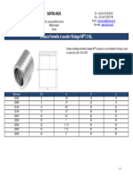 Fiche Embout Femelle A Souder Filetage NPT 316l SOFRA