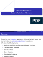 Calculus I Chapter 3 (Printed Version)