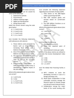 FLT 2024-Economy Prelims Questions