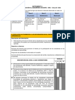 Matriz de Plan de Monitoreo Practica Docente Rubricas