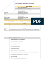 Planificación EdA 8 VII Ciclo IV-B