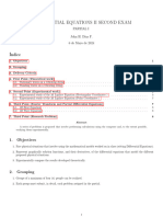 Differential Equationa II Second Partial