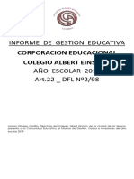 Informe Gestion 2019