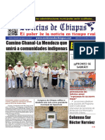 Periódico Noticias de Chiapas, Edición Virtual Sábado 22 de Junio de 2024