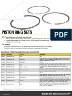 F 720 058 Rev. E Piston Ring Sets