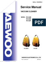 Service Manual: Vaccum Cleaner