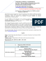 Workshop-cum-Training Programme On Pharmacovigilance For NABH-Accredited Hospitals in Delhi NCR